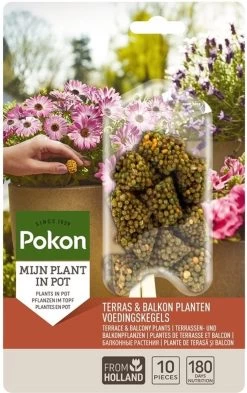 Pokon Voedingskegels Voor Terras- & Balkonplanten - 40 Stuks - 180 Dagen Voeding - Plantenvoeding -Tuin Kortingswinkel 754x1200 2