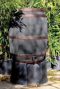 Complete Set: Regenton Bronzen Band 235 Ltr | Hout Effect | Handbewerkt | Inc.voet & Vulautomaat 7 Complete Set: Regenton Bronzen Band 235 Ltr | Hout Effect | Handbewerkt | Inc.voet & Vulautomaat -Tuin Kortingswinkel 822x1200 1
