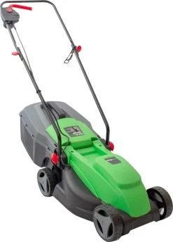 Profeco Elektrische Grasmaaier 1000W - Grasmaaimachine Met 320mm Maaibreedte En Instelbare Maaihoogte - Incl. 30 Liter Opvangbak