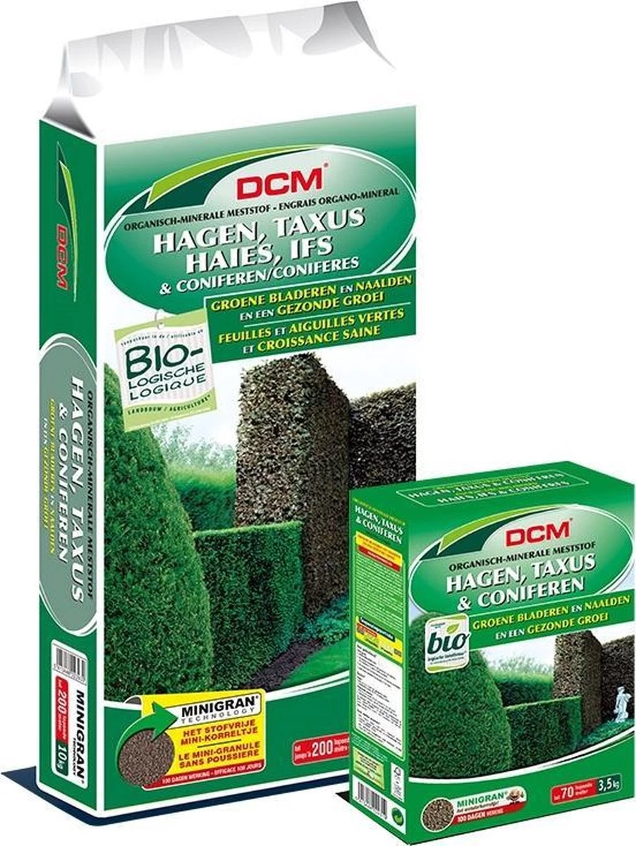 DCM Meststof Hagen, Taxus, Conifeeren (3 KG) 2 DCM Meststof Hagen, Taxus, Conifeeren (3 KG) - Afbeelding 2