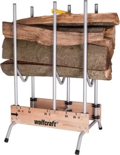 Wolfcraft - Professionele Zaagbok - Voor Kettingzaag - Hout - Opbouwbare, Stabiele Zaagbok Voor Brandhout - 5121000 - 10 JAAR GARANTIE -Tuin Kortingswinkel 933x1200