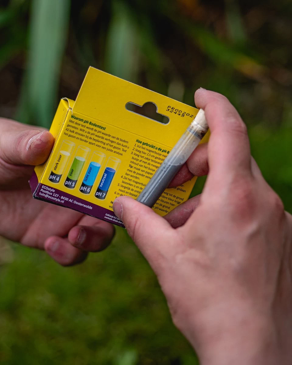 ECOstyle PH Bodemtest - Zuurtegraad Meter Voor Grond - Bepaal Kalk Behoefte Voor Tuin En Gazon - 8 Testen 5 ECOstyle PH Bodemtest - Zuurtegraad Meter Voor Grond - Bepaal Kalk Behoefte Voor Tuin En Gazon - 8 Testen - Afbeelding 5