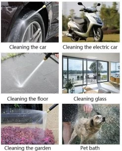 Merkloos Terrasreiniger - Hogedrukspuit - Ergonomisch - Compact - Draagbaar - Tuinslang - Schuimen -Tuin Kortingswinkel 966x1200