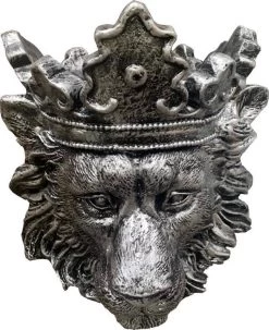 Bloempot Leeuw - Lion - Clarence - Zilver Silver - Plantenbak -plantenpot - Vaas - Binnen -overkapping - Plant -bloem - Boeket -Tuin Kortingswinkel 979x1200 1