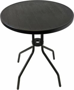 Merkloos Tuintafel - Hout Look - Extra Stevig - Onderhoudsvrij -Tuin Kortingswinkel 998x1200